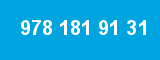 978 181 91 31